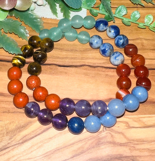 Chakra aligning bracelet