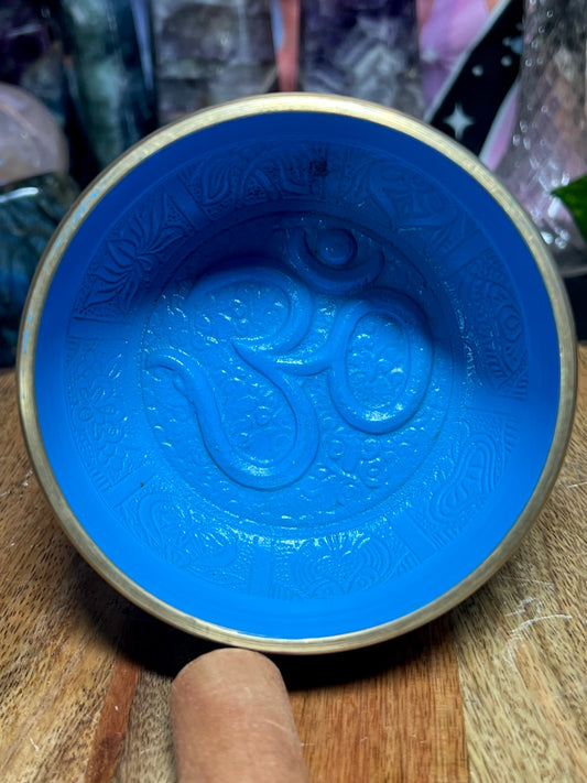 Ohm Blue Healing Sound Bowl