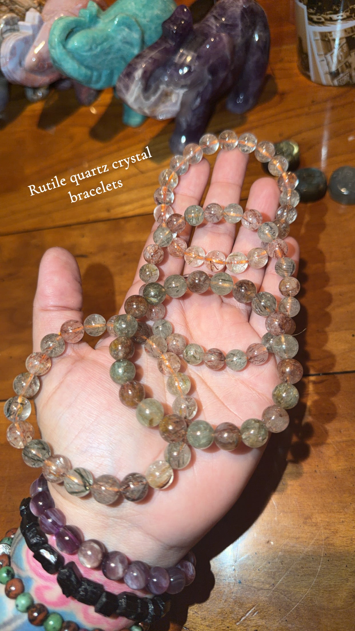 Rutile Quartz Bracelets