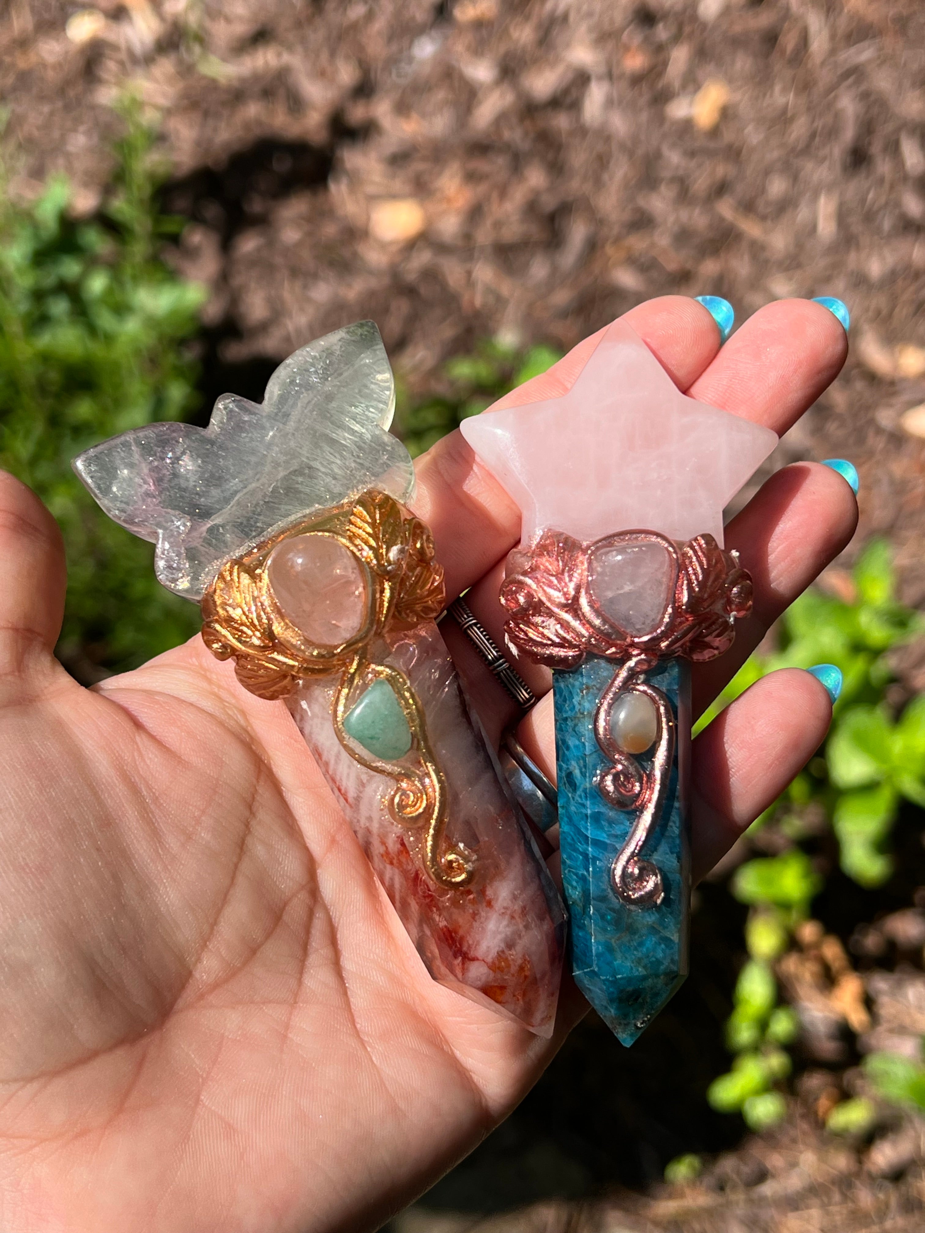 Butterfly Crystal Wand