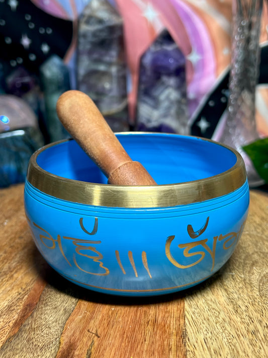 Ohm Blue Healing Sound Bowl