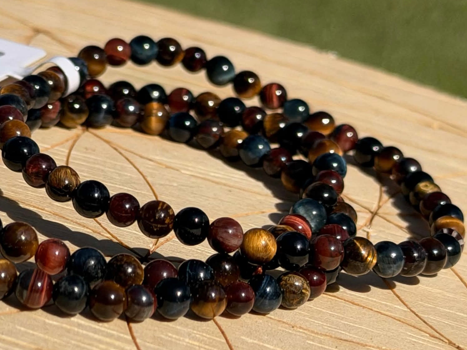 🐅 Triple Tiger’s Eye Strength & Protection