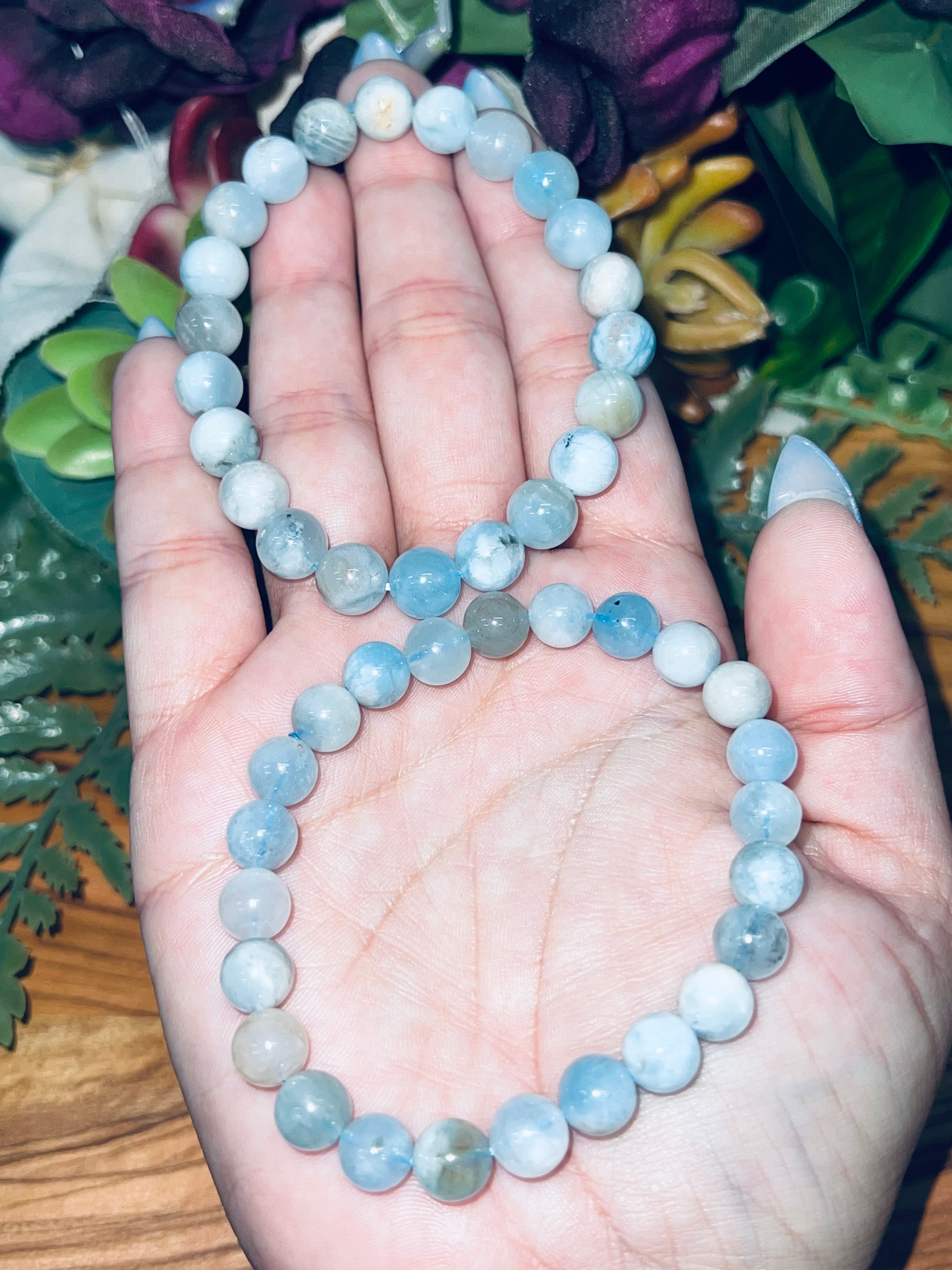 Aquamarine bracelet