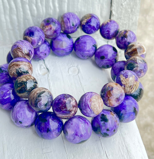 Charoite bracelet