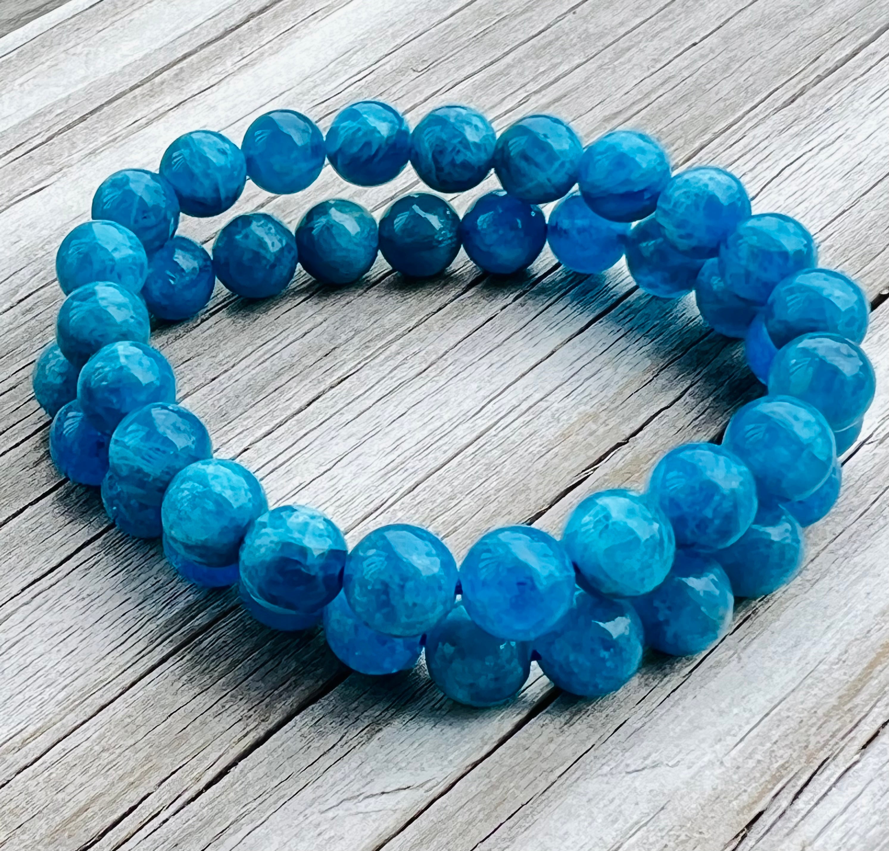 Blue Apatite Bracelet