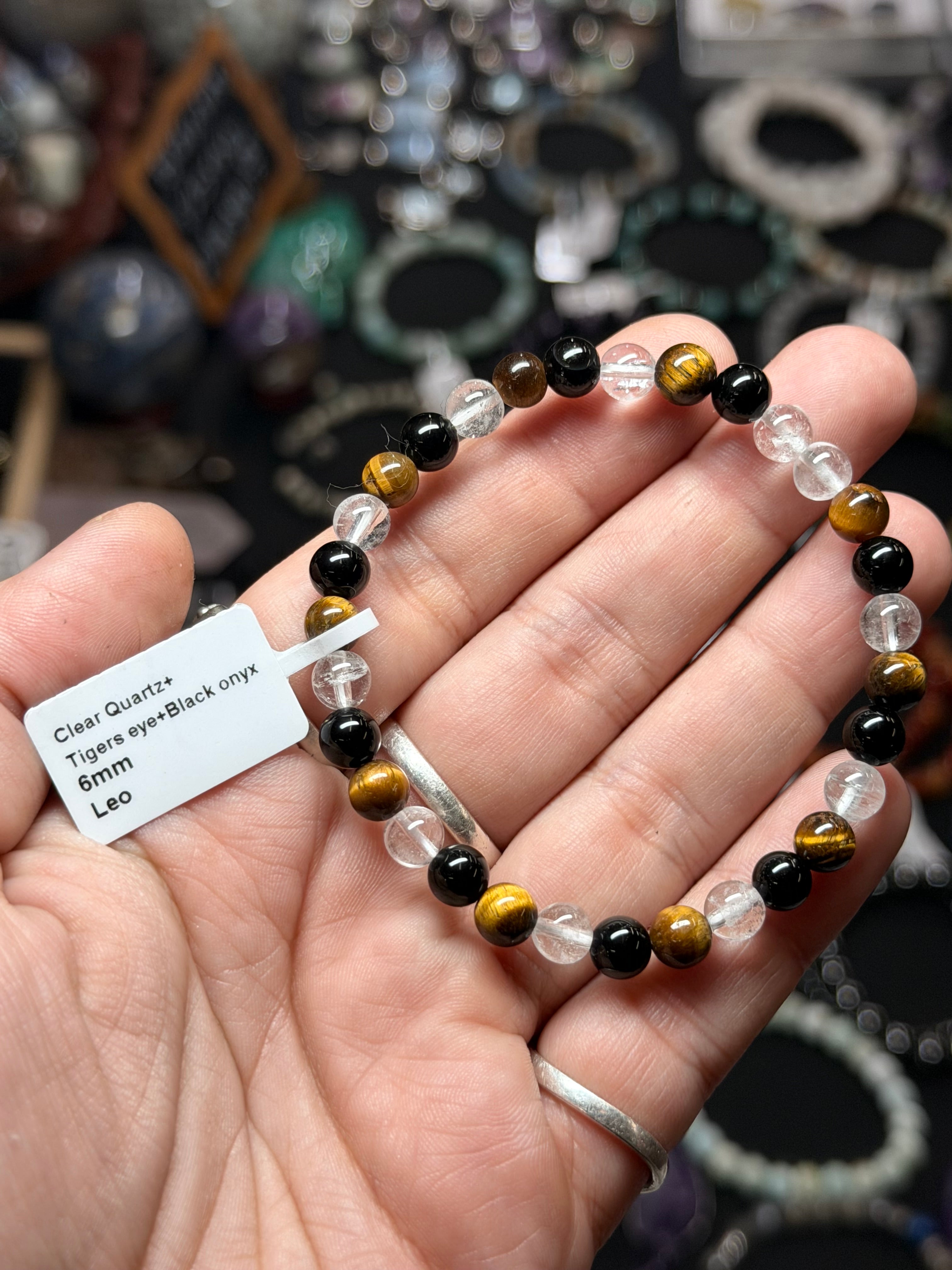 ♌ Leo Zodiac Crystal Bracelet