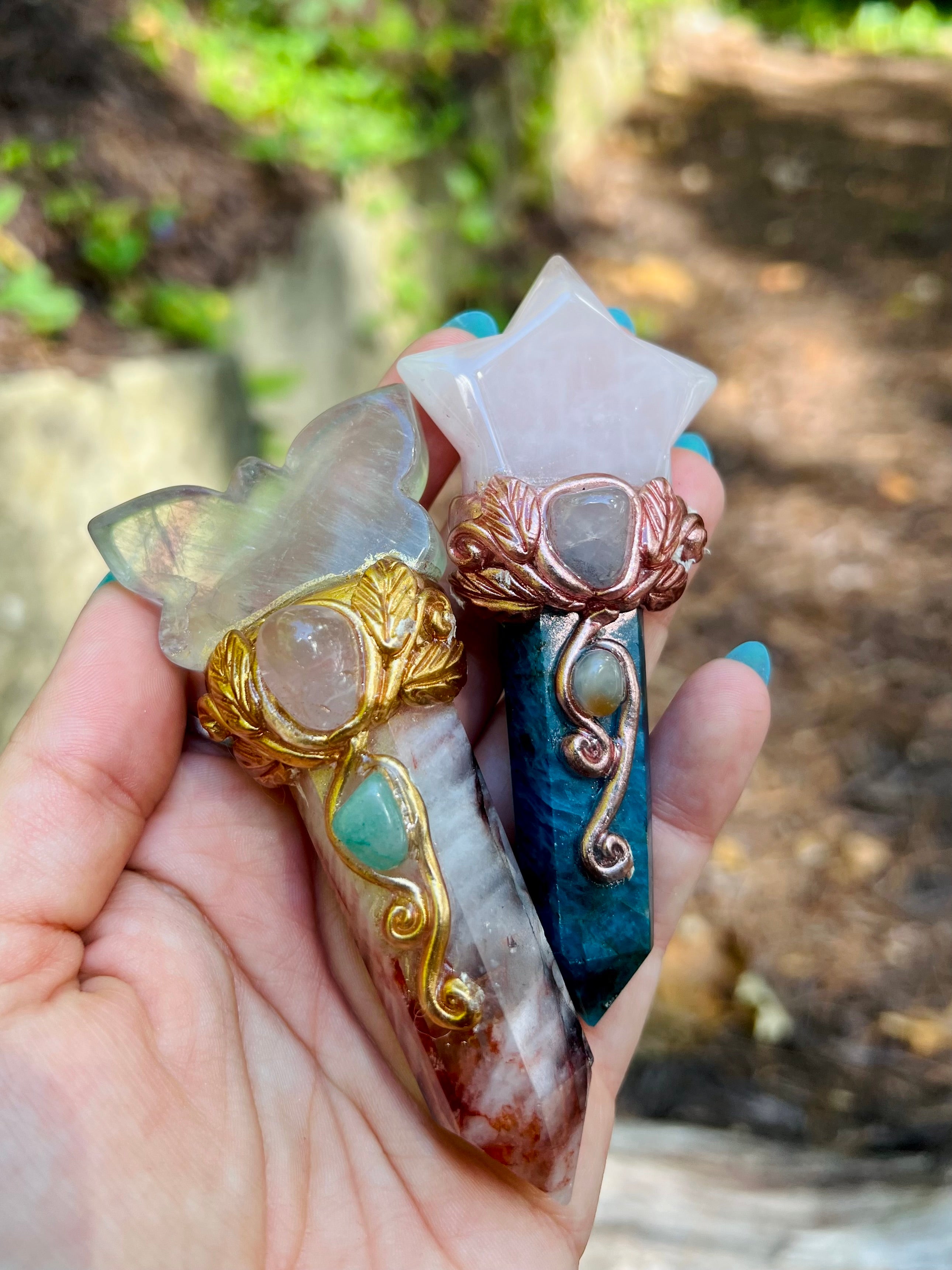 Butterfly Crystal Wand