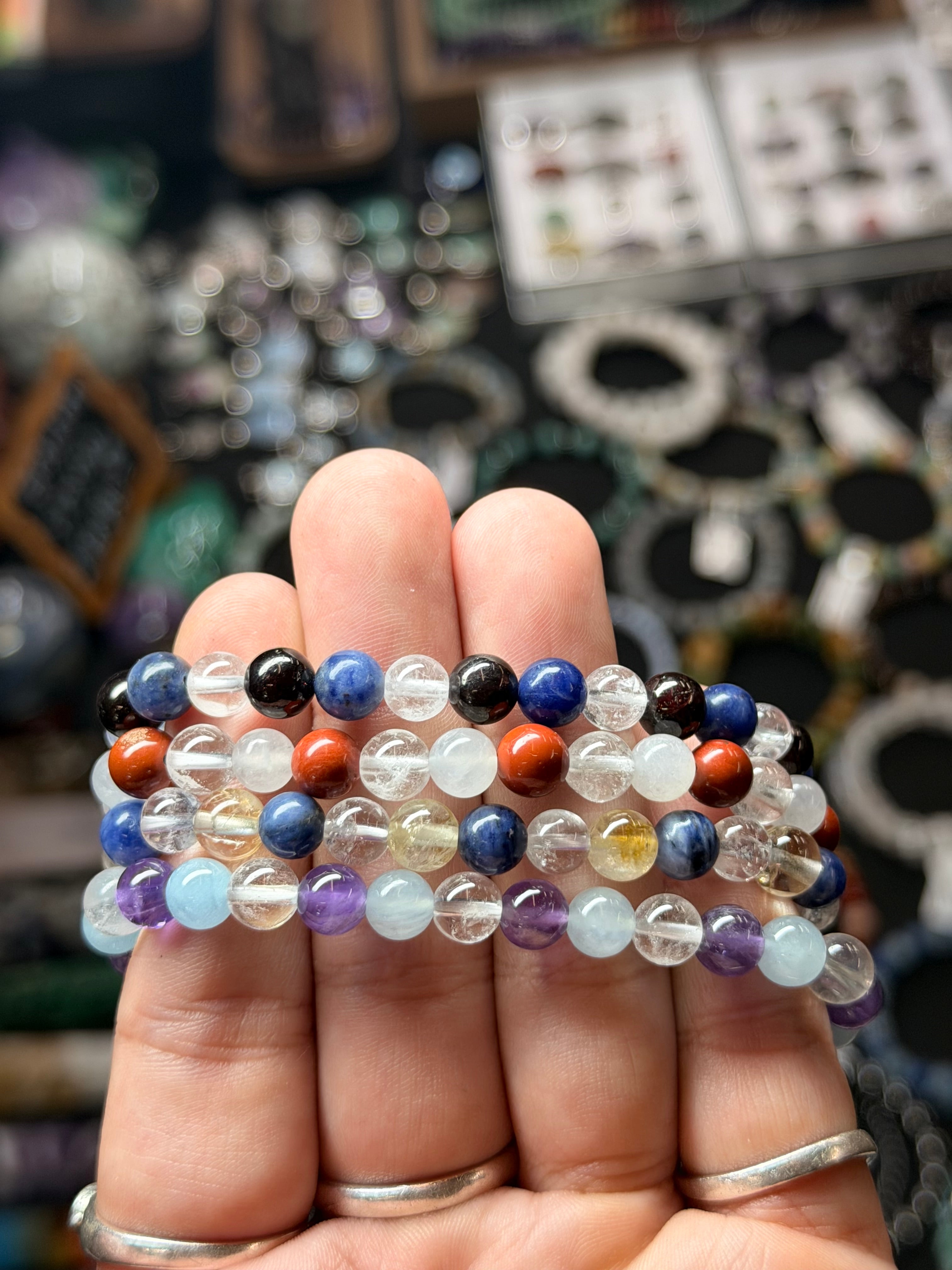 ♏ Scorpio Zodiac Crystal Bracelet