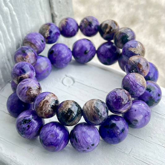 Charoite bracelet