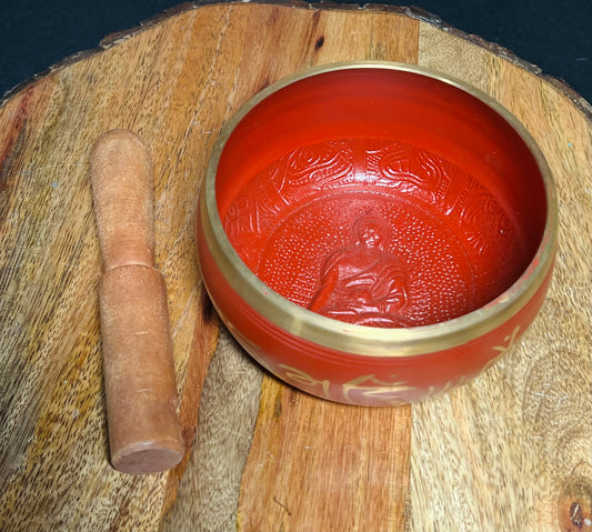Buddha Red Healing Sound Bowl