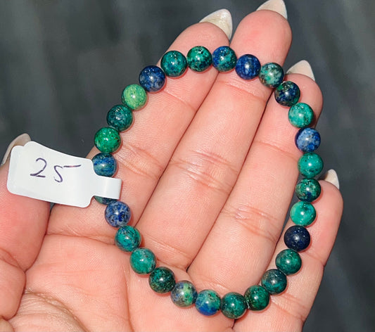 Azurite Crystal Bracelet