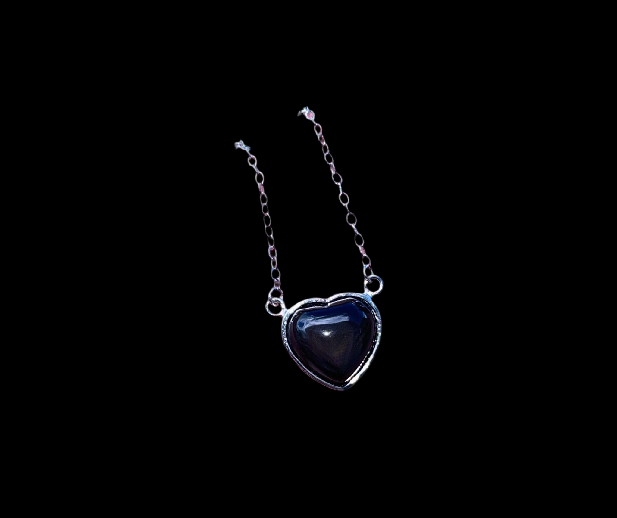 Rainbow Obsidian Necklace