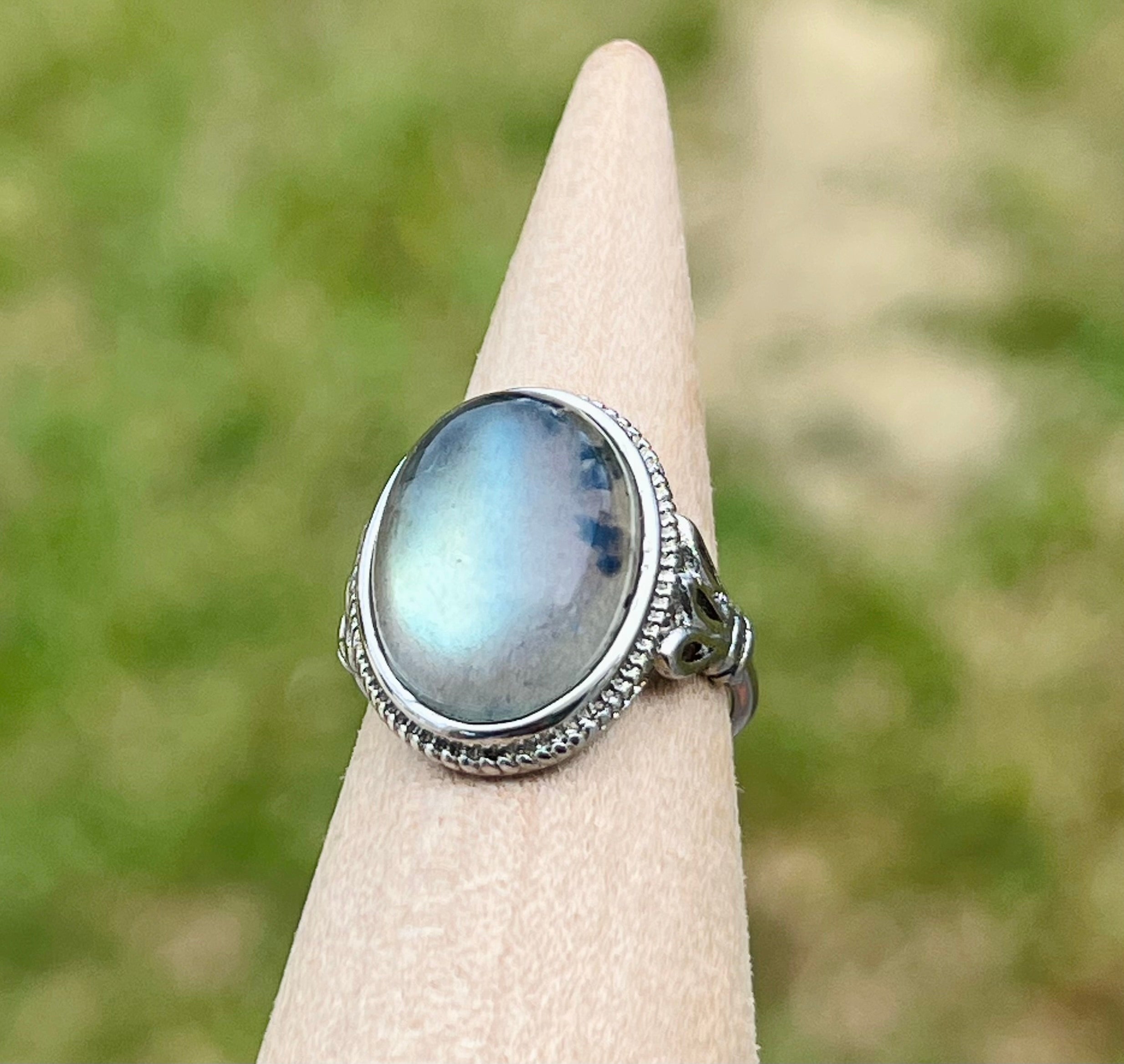 Labradorite Sterling Ring