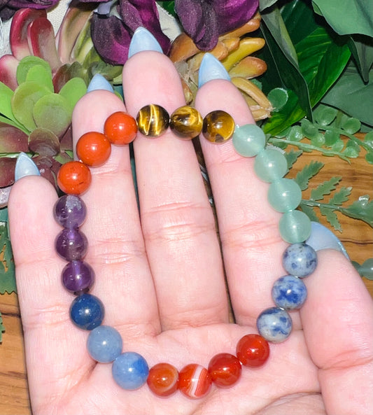 Chakra aligning bracelet