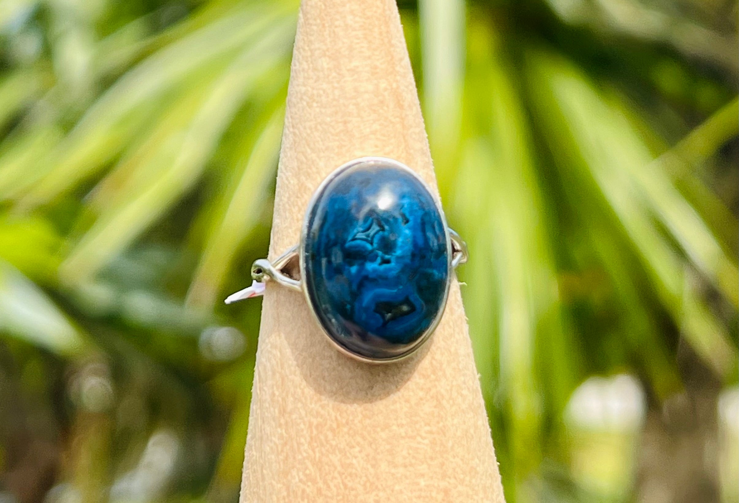 Azurite Sterling Ring