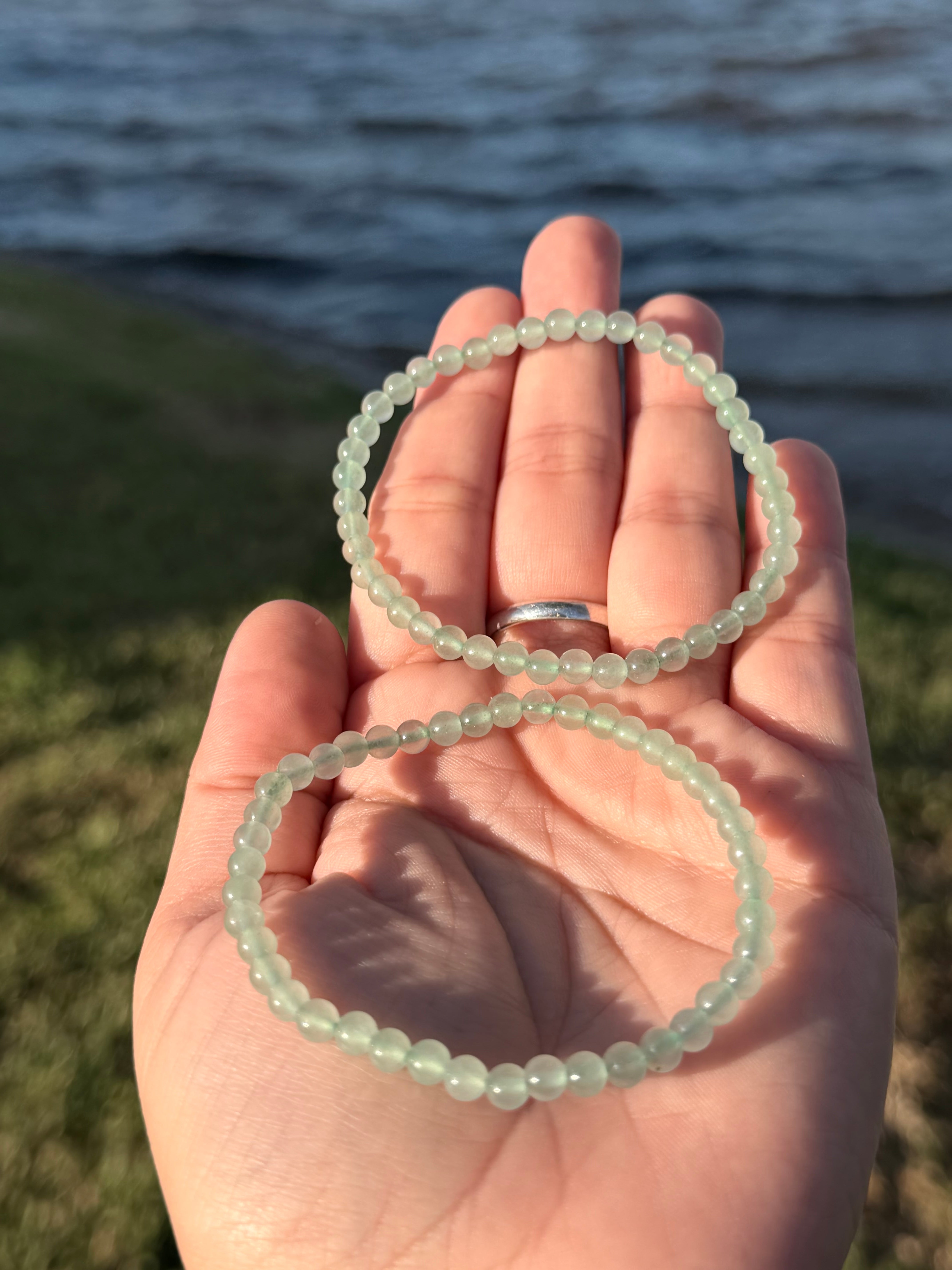 💚 Natural Green Aventurine 4mm Bracelet