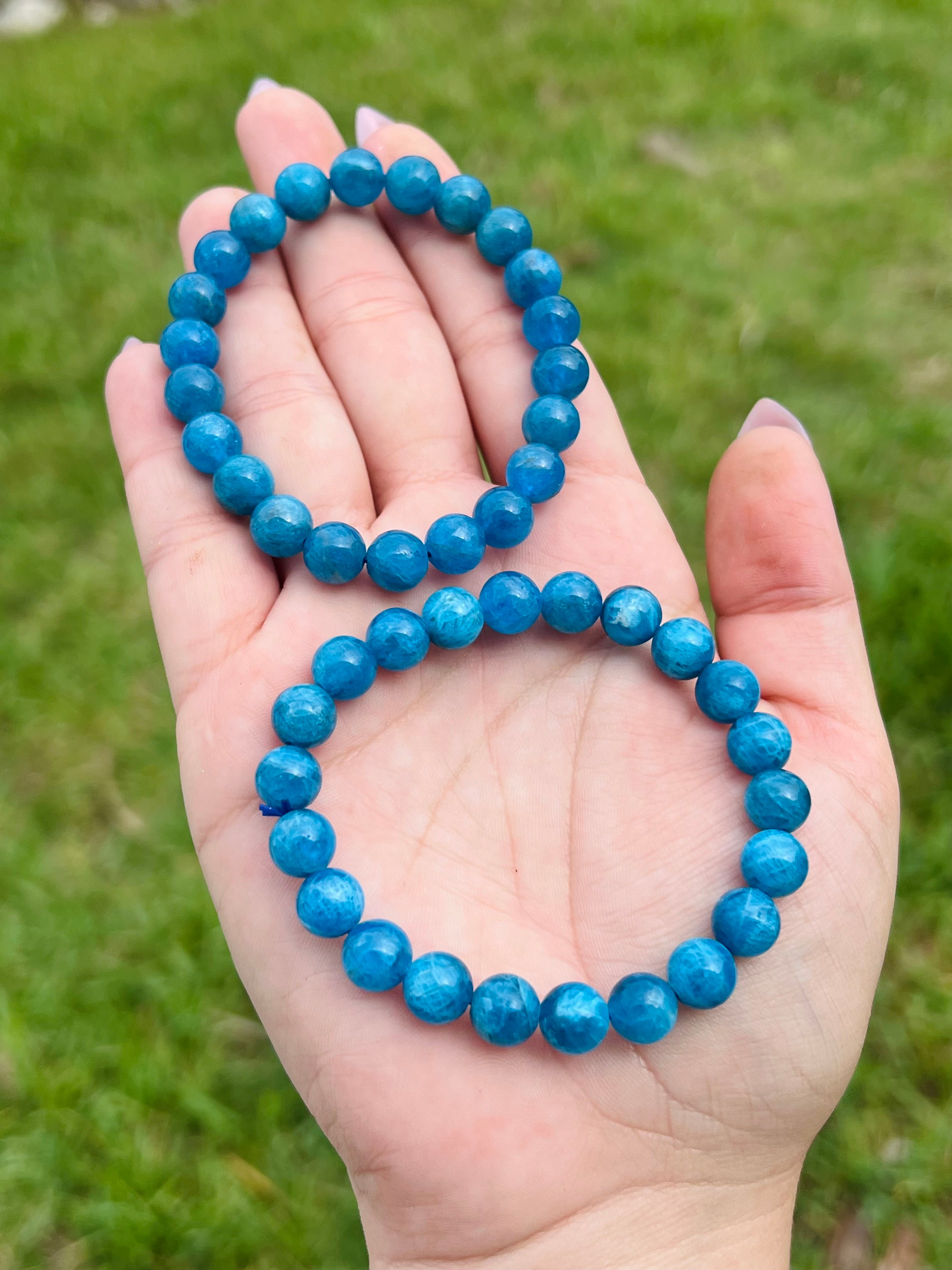 Blue Apatite Bracelet