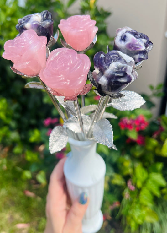 Everlasting Crystal Rose