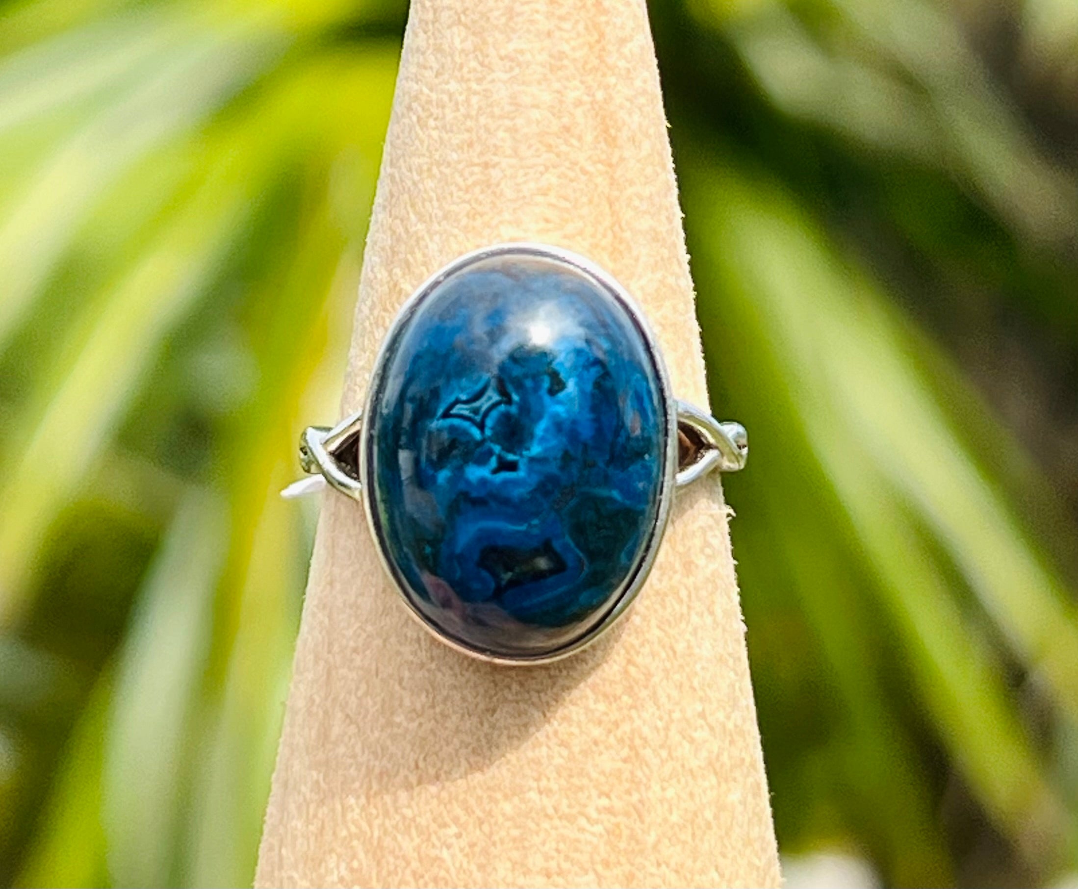 Azurite Sterling Ring