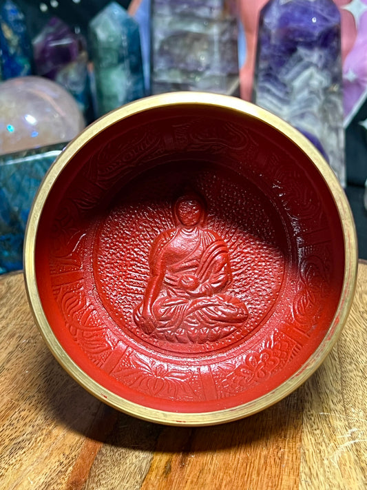 Buddha Red Healing Sound Bowl