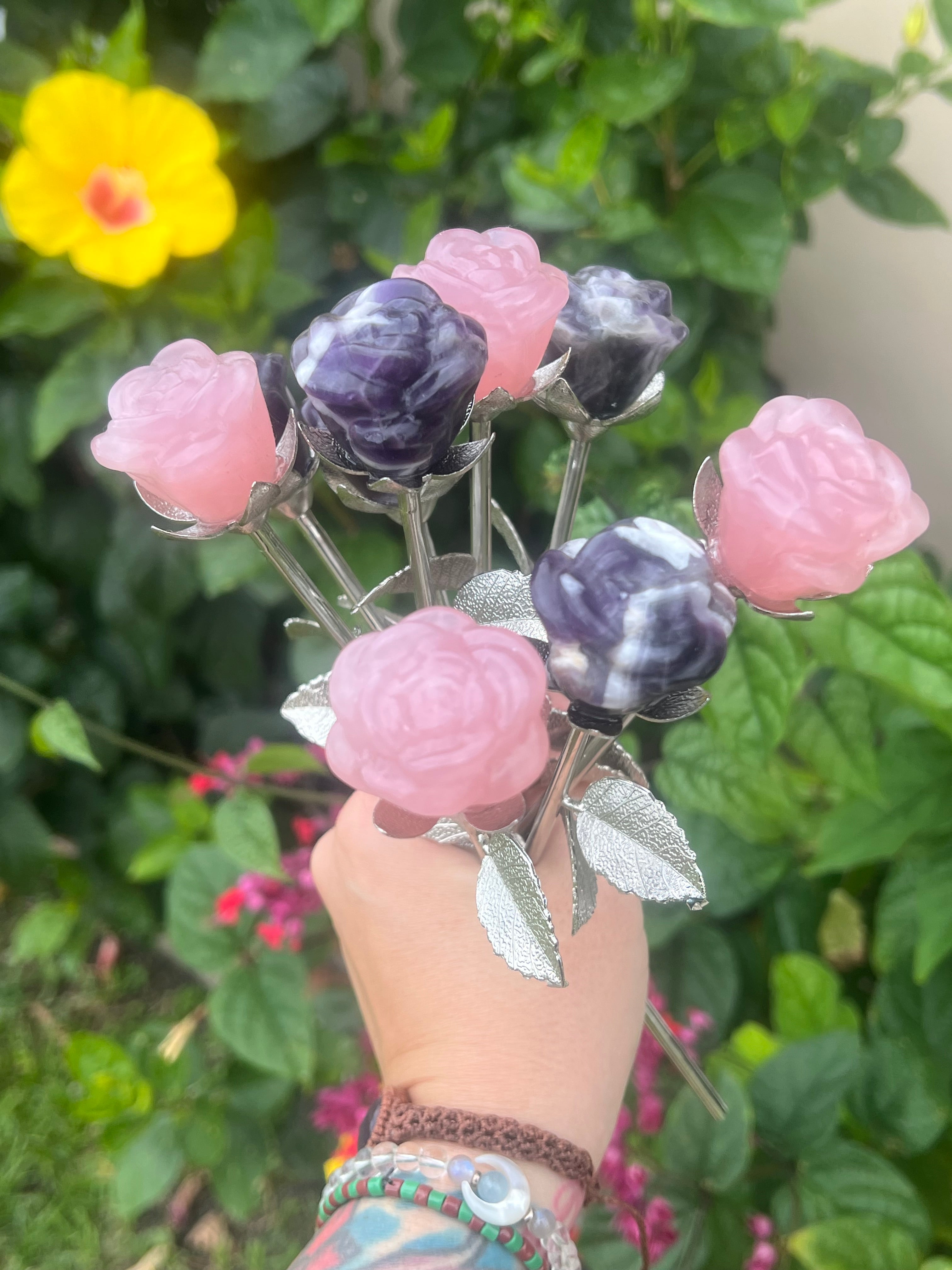 Everlasting Crystal Rose