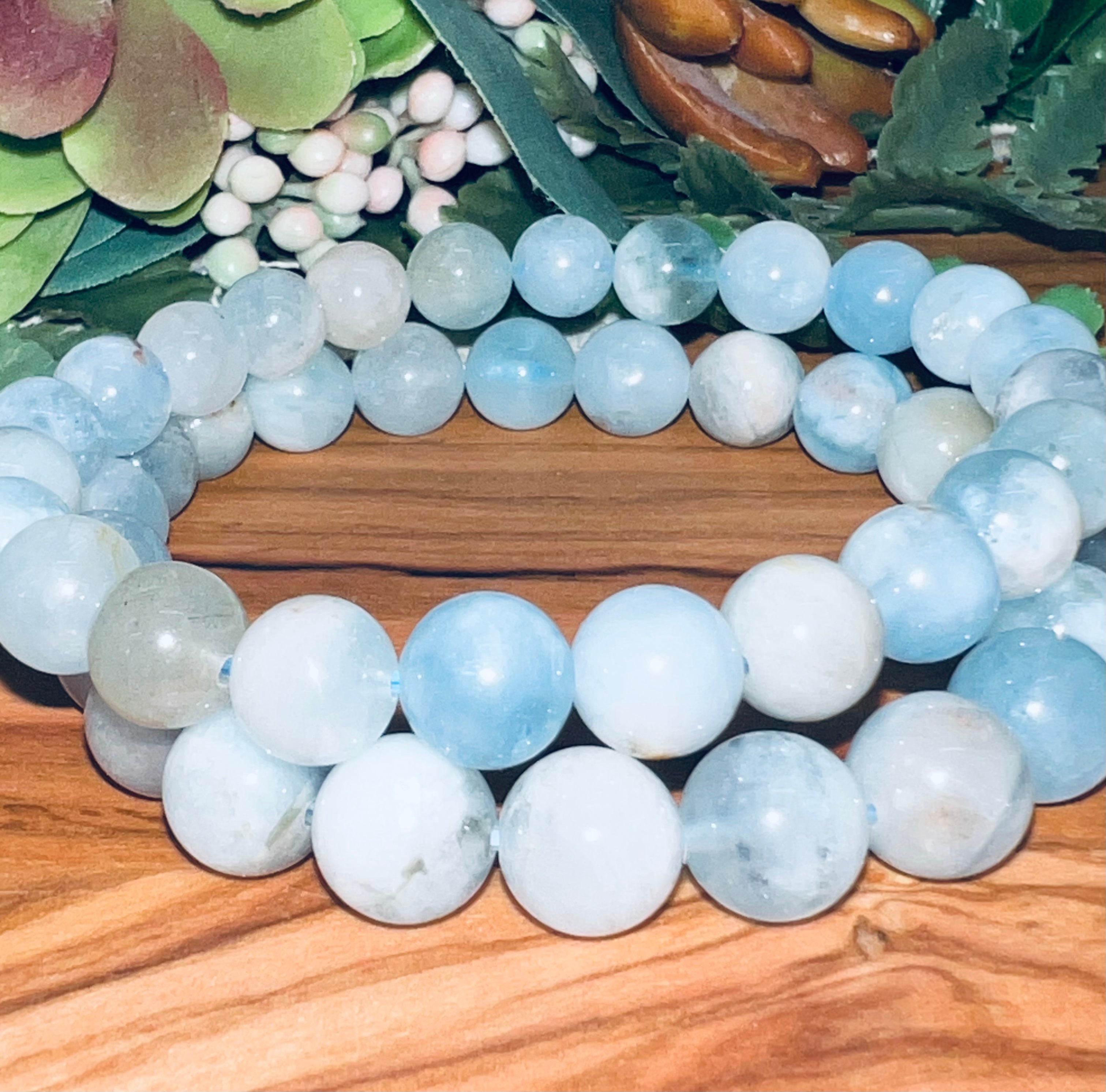 Aquamarine bracelet