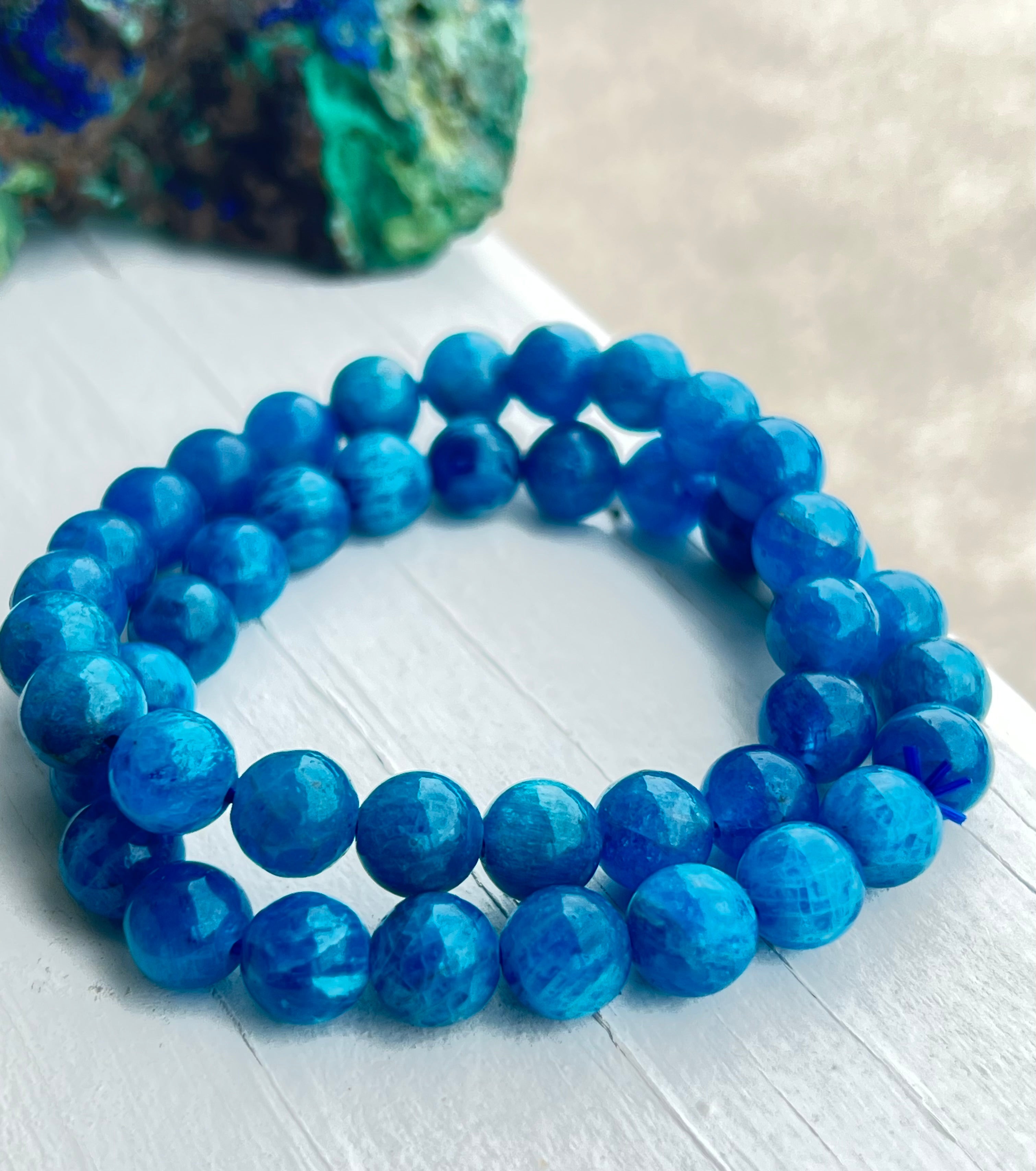 Blue Apatite Bracelet