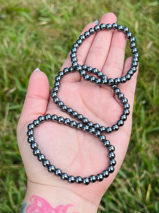 Hematite bracelets