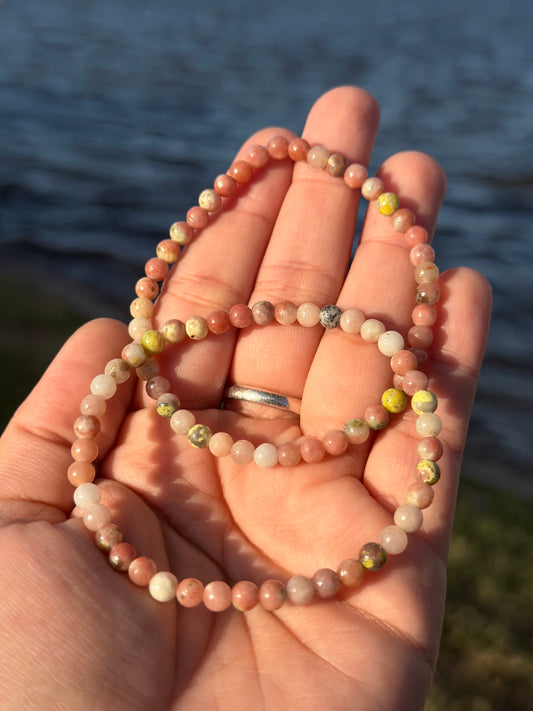 Natural Plum Jasper Bracelet