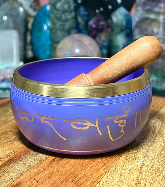 Buddha Purple Healing Bowl