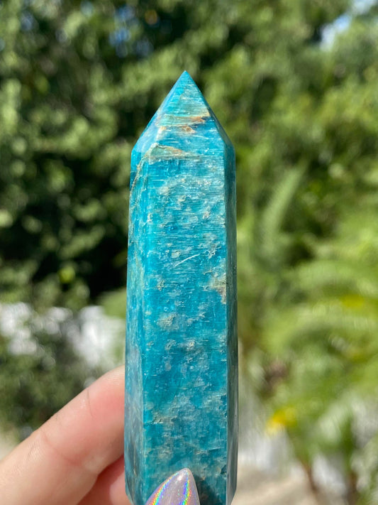 Blue Apatite Towers