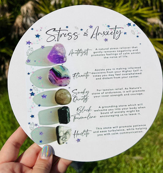 Stress & Anxiety Relief Grid Disk