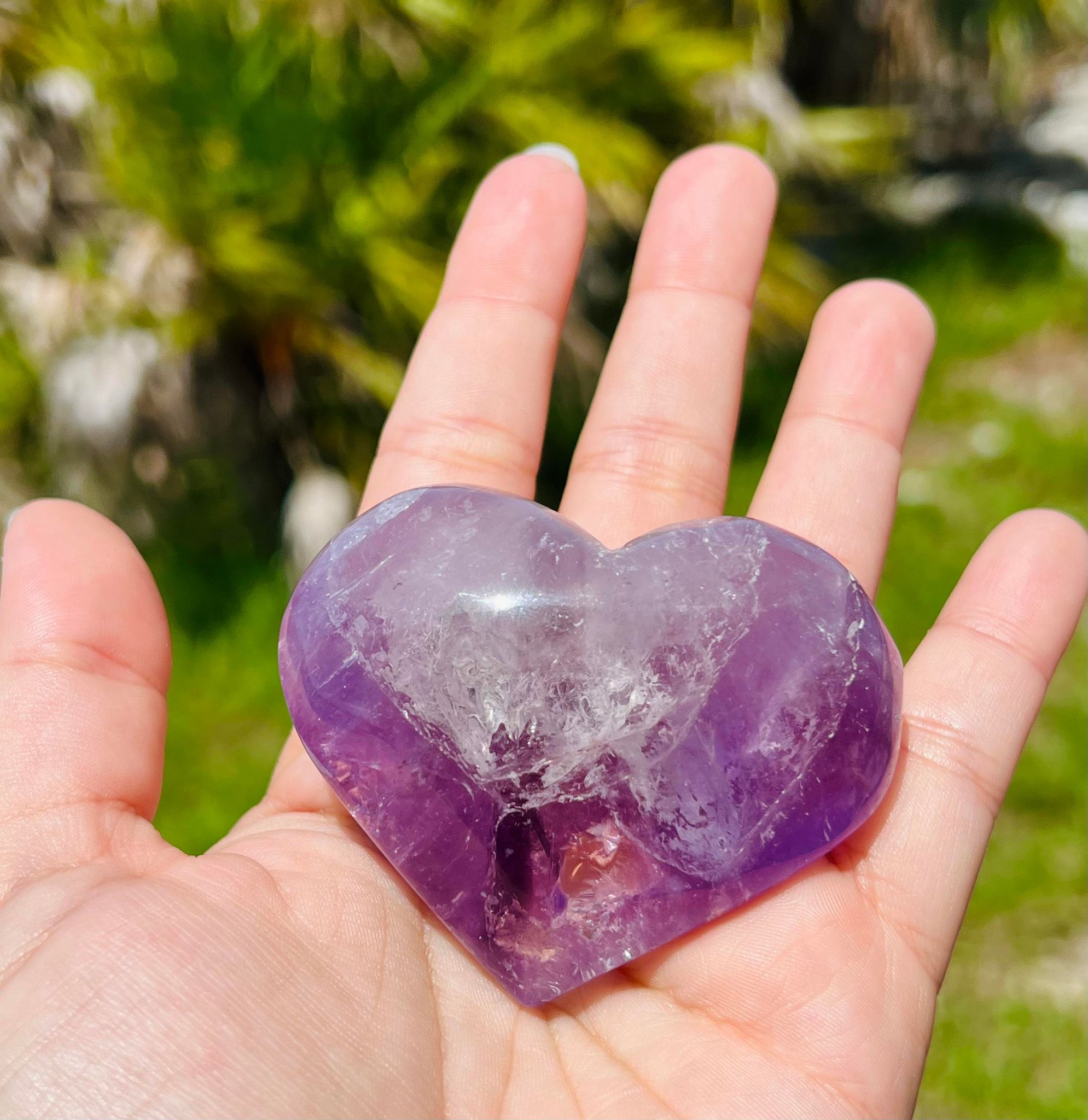 Amethyst Heart