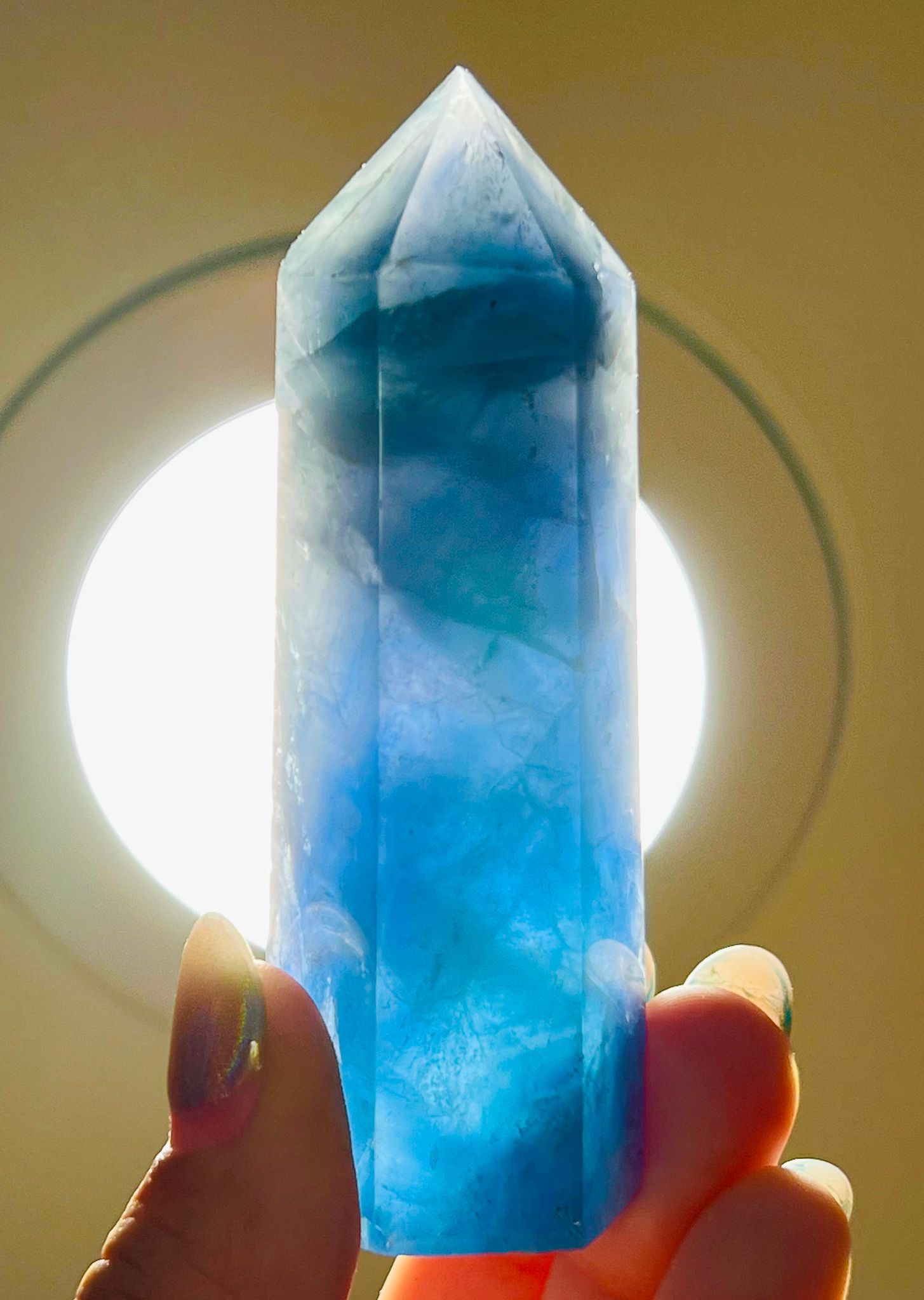 Blue Fluorite Tower