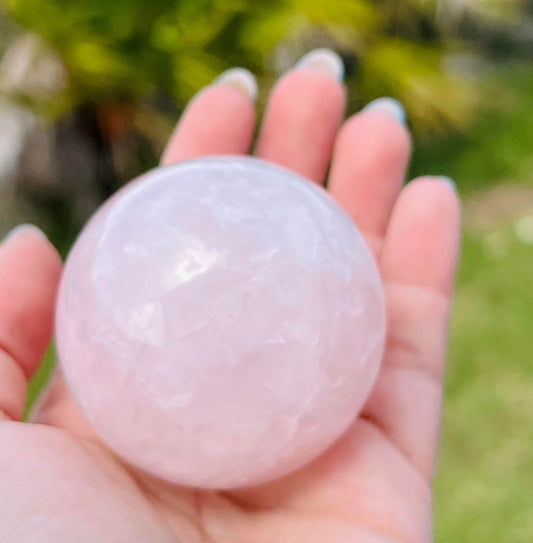 Rose Quartz Sphere