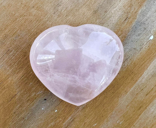 Rose Quartz Heart