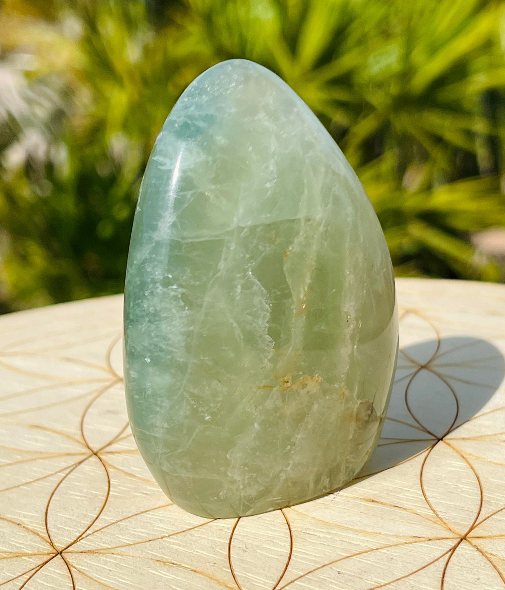 Green Fluorite Freeform