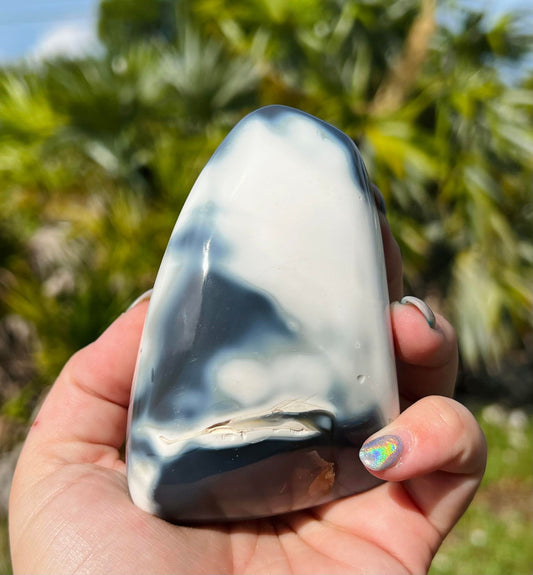 Orca Agate Freeform