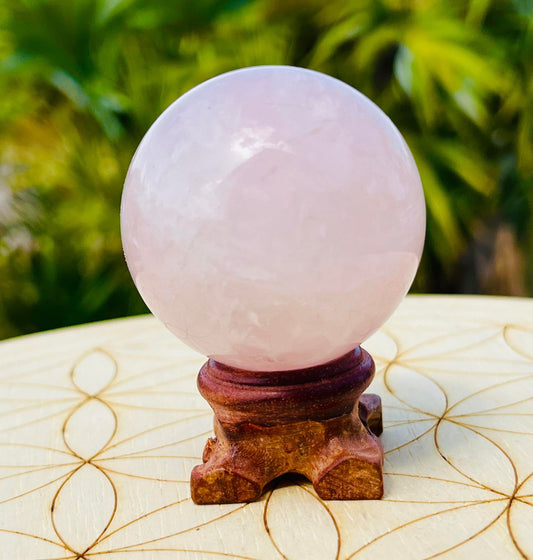 Rose Quartz Sphere