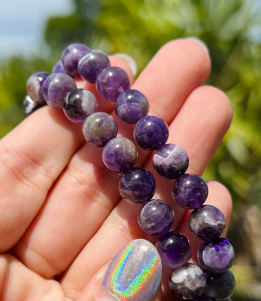 Dream Chevron Amethyst Bracelet