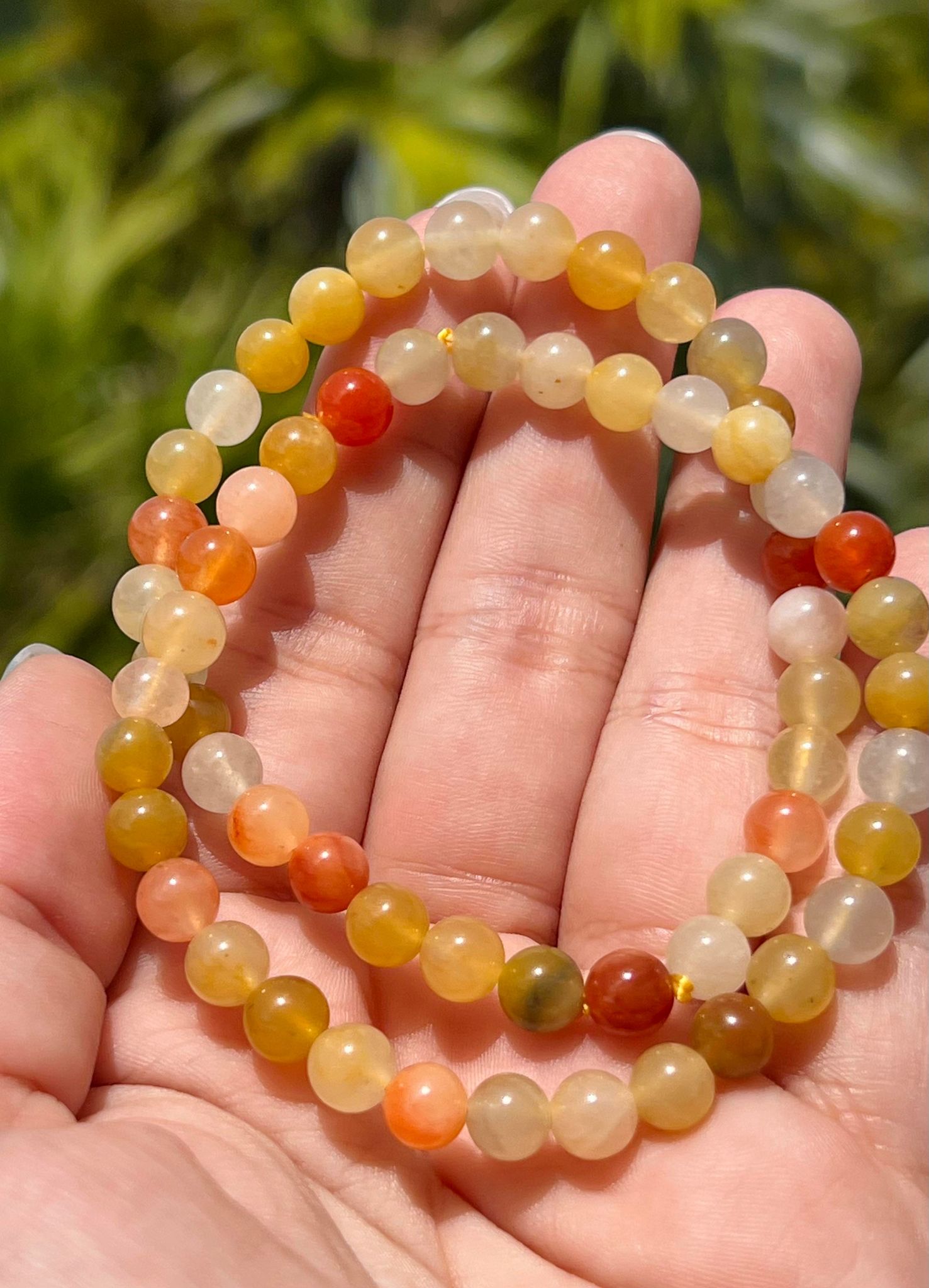 Yellow Jade Bracelet