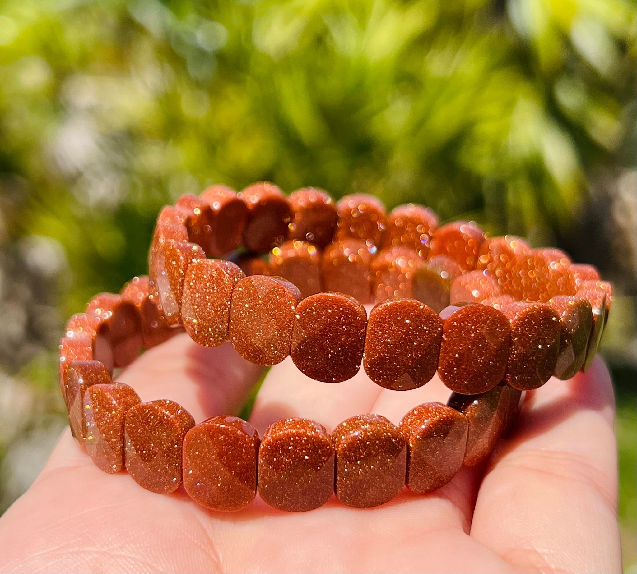 Goldstone Bracelet