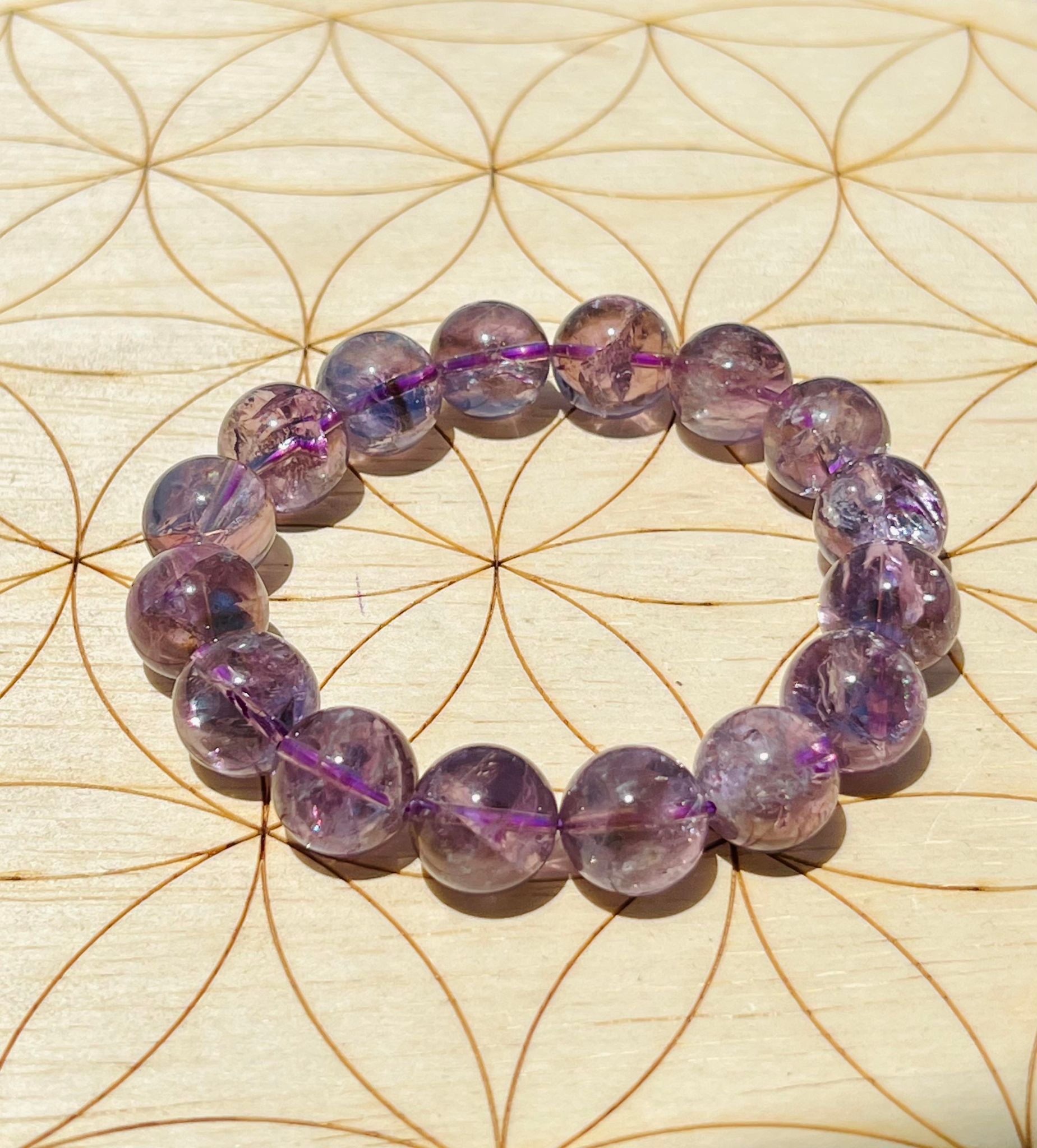 Rainbow Amethyst Bracelet