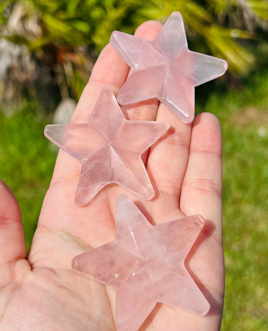 Rose Quartz Nautical Star