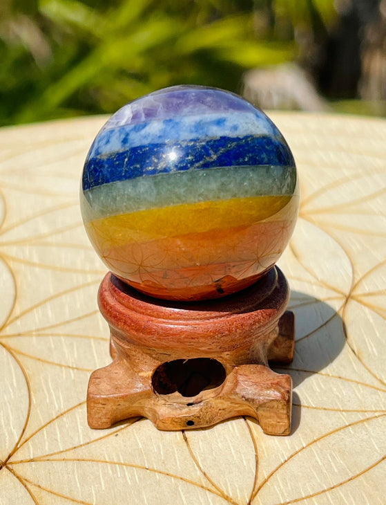 Chakra Stone Sphere