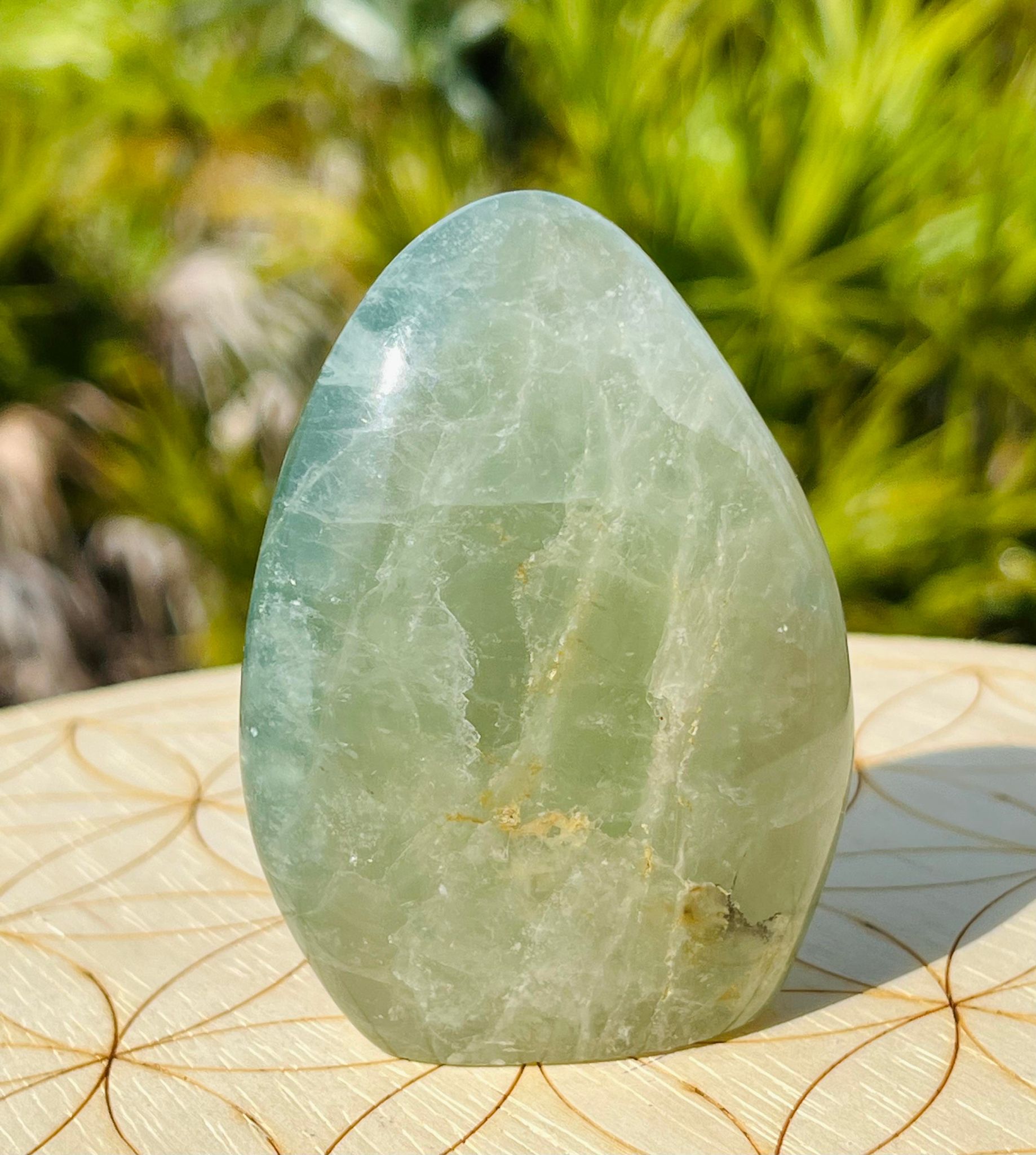 Green Fluorite Freeform