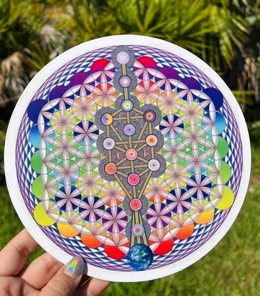 Sacred Geometry Disk