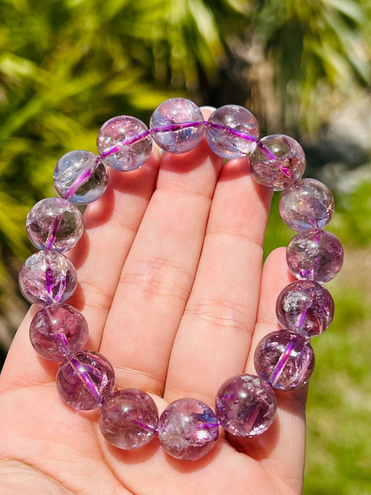 Rainbow Amethyst Bracelet