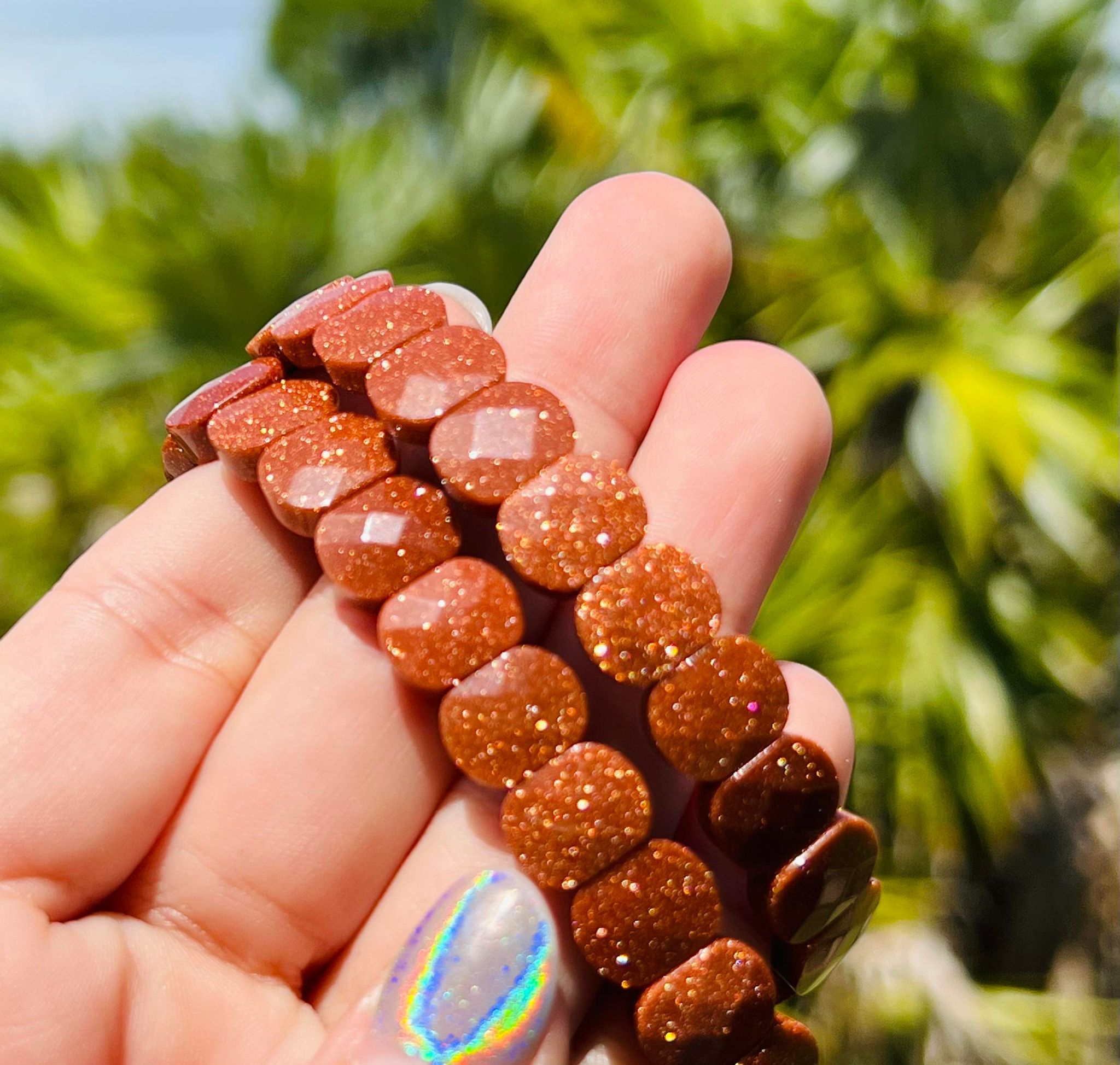 Goldstone Bracelet