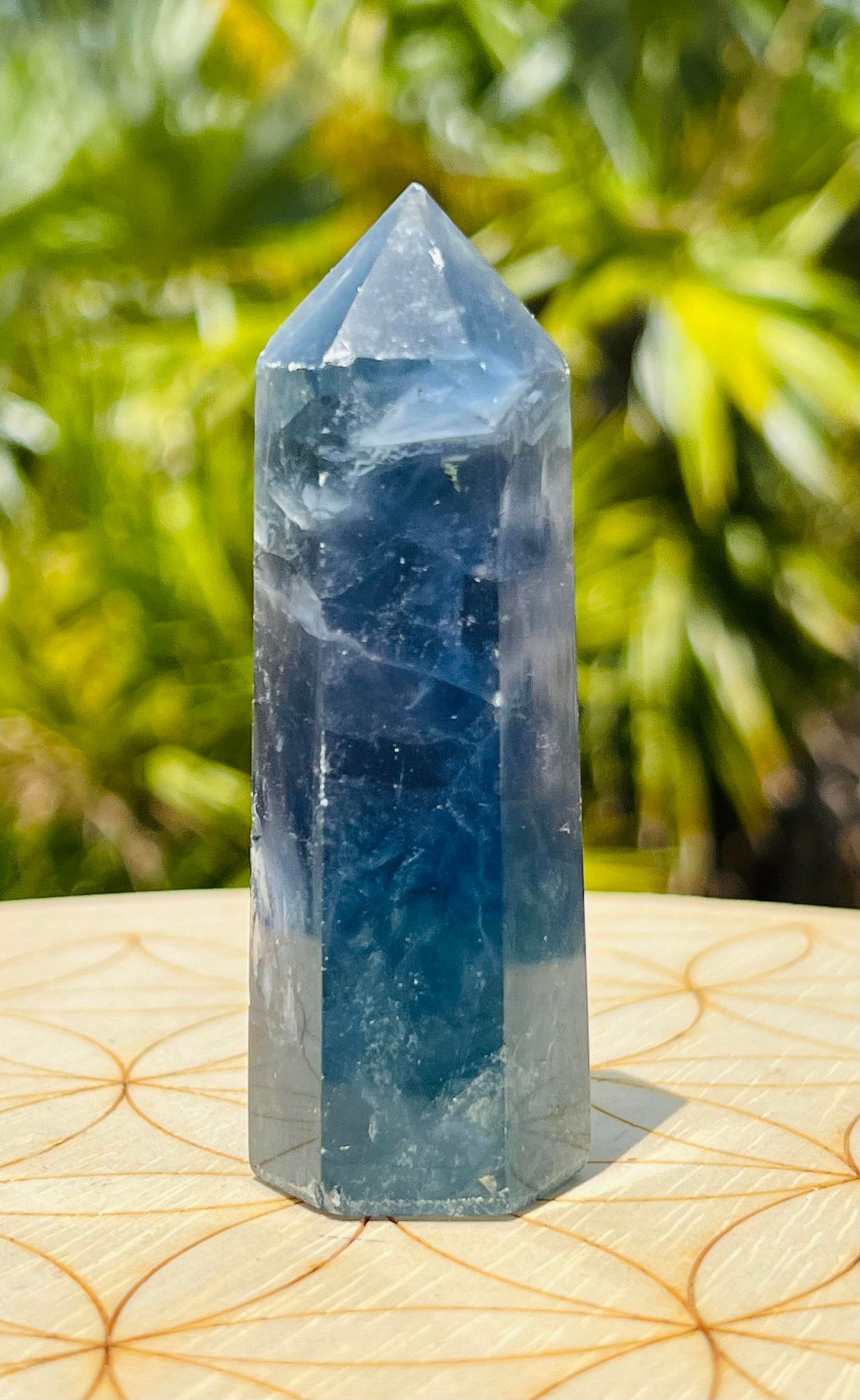 Blue Fluorite Tower